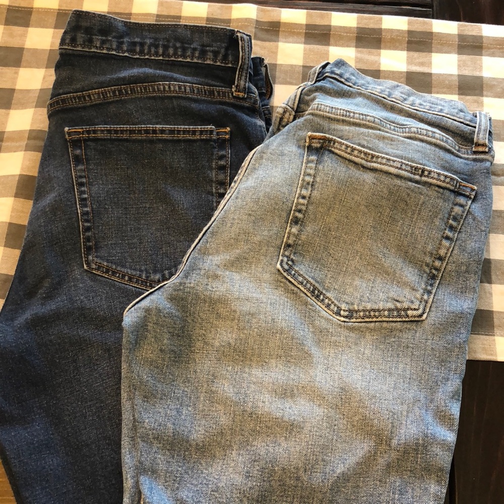 Two pairs of Old Navy men’s jeans